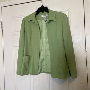 Sag harbor petite stretch pastel blazer